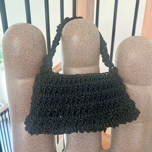 Handmade crochet paracord purse